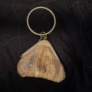 Small gold purse